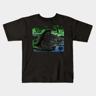 Crazy Fisherman 1 Kids T-Shirt